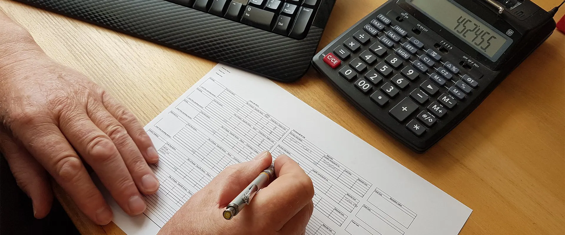 Automated Data collection and calculations